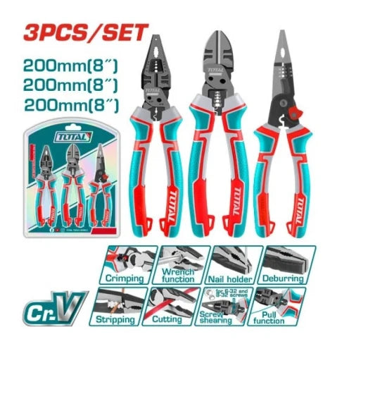 طقم بنس متعددة الوظائف 3 قطع توتال - THT2MK231