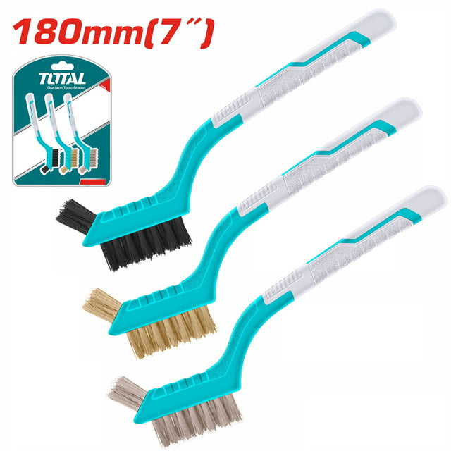 طقم فرش سلك يدوي 3 قطع توتال - TAC38033