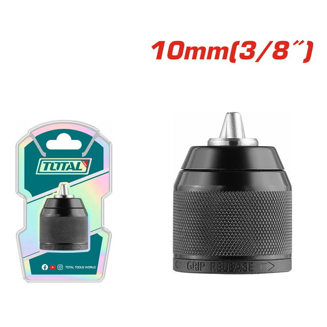 ظرف شنيور معدن صدمات 10 مم بدون مفتاح توتال - TAC4510201