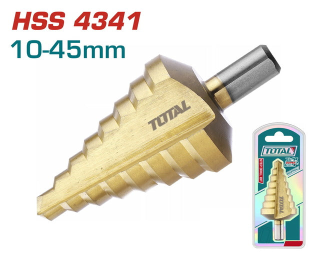 بنطة هرمي مدرجة 10 -‏ 45 مم توتال - TAC75104501