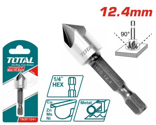 بنطة تخويش 12.4 مم توتال - TAC811241