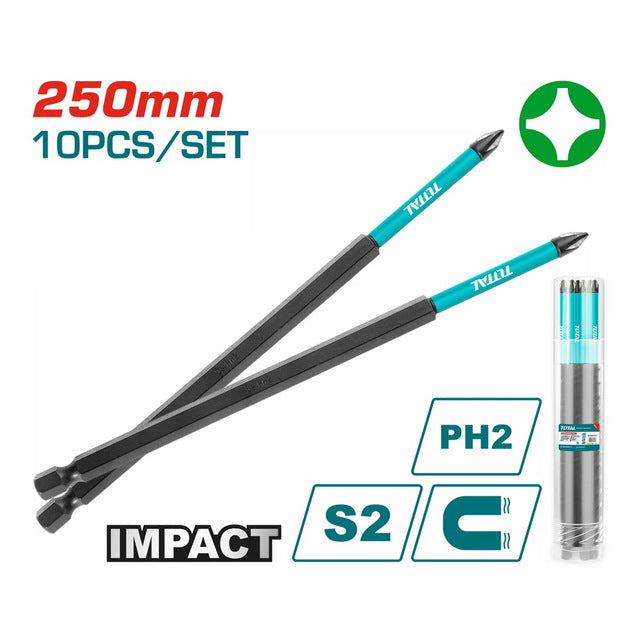 سن مفك صليبة 25 سم توتال - TACIM16PH2103
