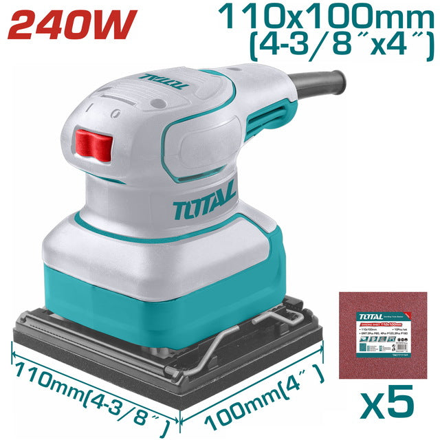 صنفرة مربعة 240 وات توتال - TF2241108