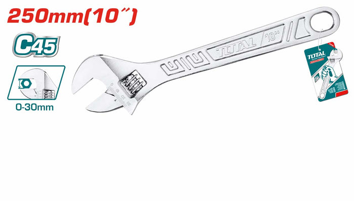 مفتاح فرنساوي 10 بوصة توتال - THT1010103