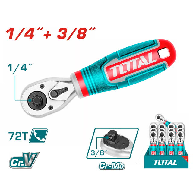 يد سيستيم 1/4 + 3/8 بوصة توتال - THT1061438
