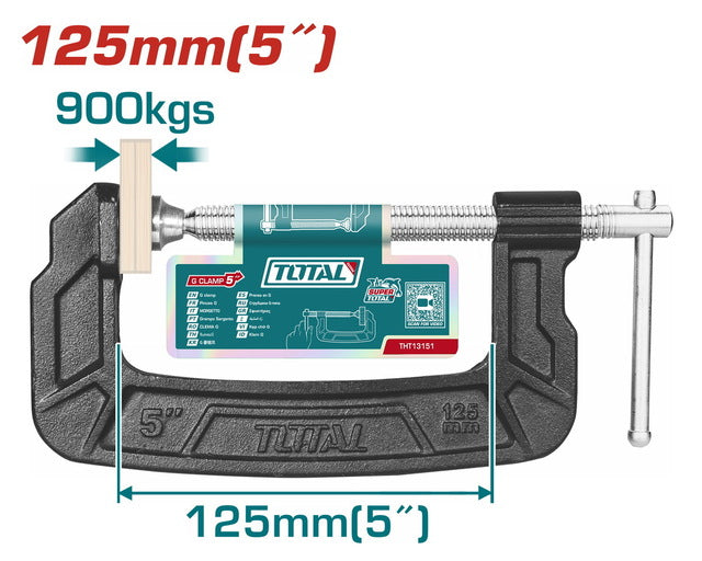 قمطة 5 بوصة حرف G توتال - THT13151