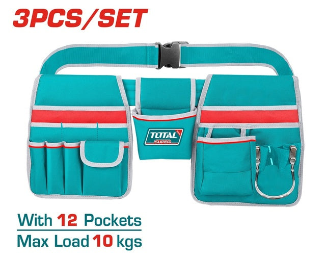 شنطة عدة وسط 3 قطع توتال - THT16P20325