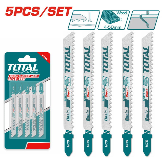 طقم سلاح اركيت خشابي 5 قطع توتال - TJSBT111C