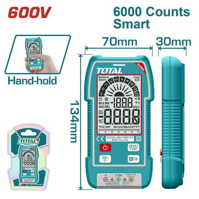 افوميتر 600 فولت سمارت توتال - TMT516004
