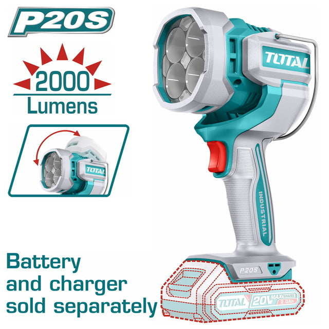كشاف 20 فولت 130 درجة (2000 Lumens) توتال - TWLI2088