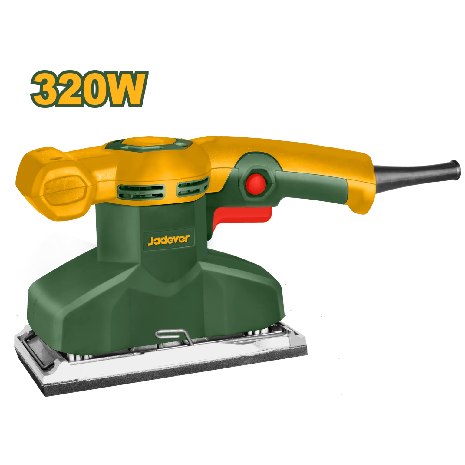 JDFA2501 صنفرة هزاز 90*180 مم 320 وات + طقم صنفرة 5 قطع - JDFA2501 - Image 1