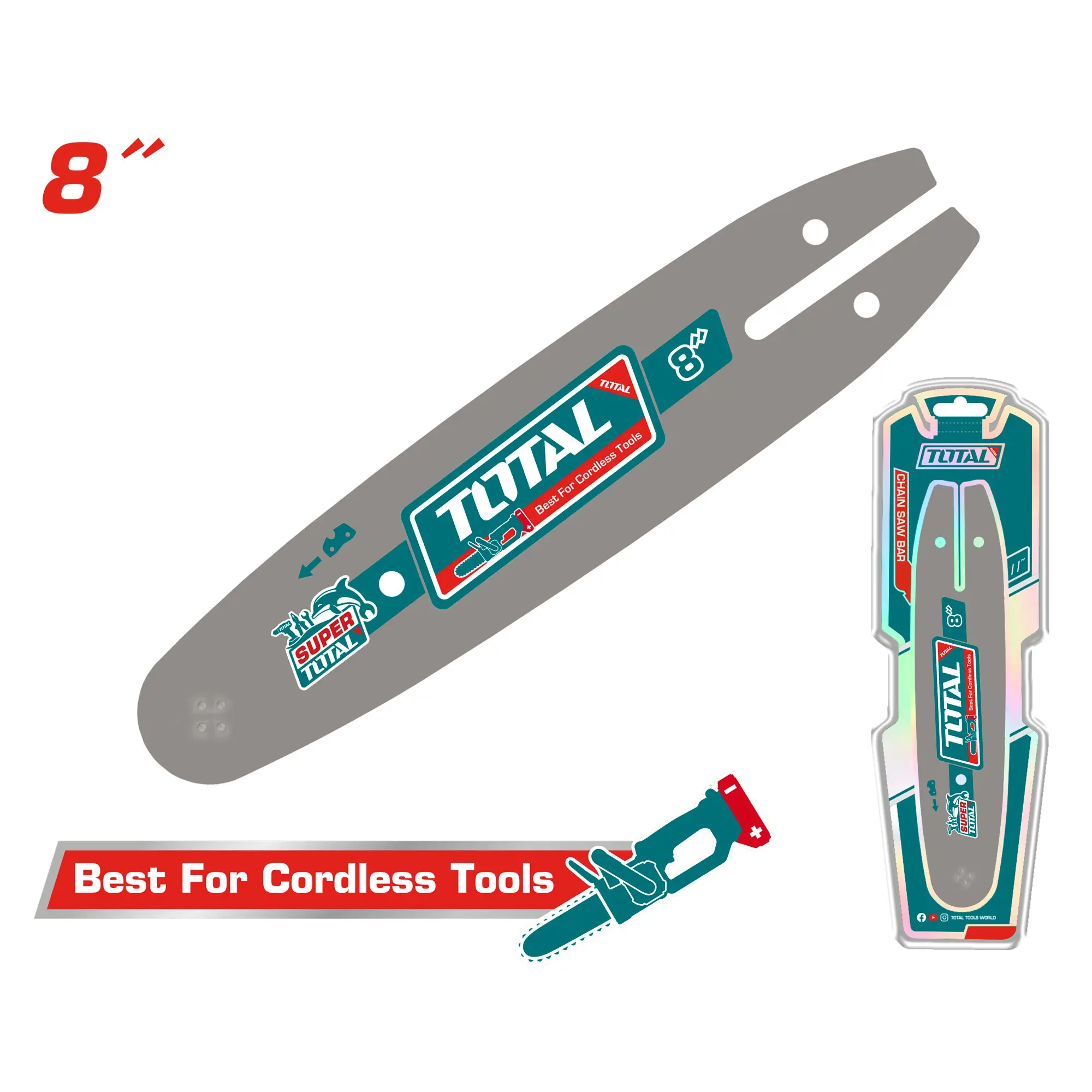 TGTSB50801 حامل كاتينة منشار شجر توتال 8 بوصة - TGTSB50801 - Image 1