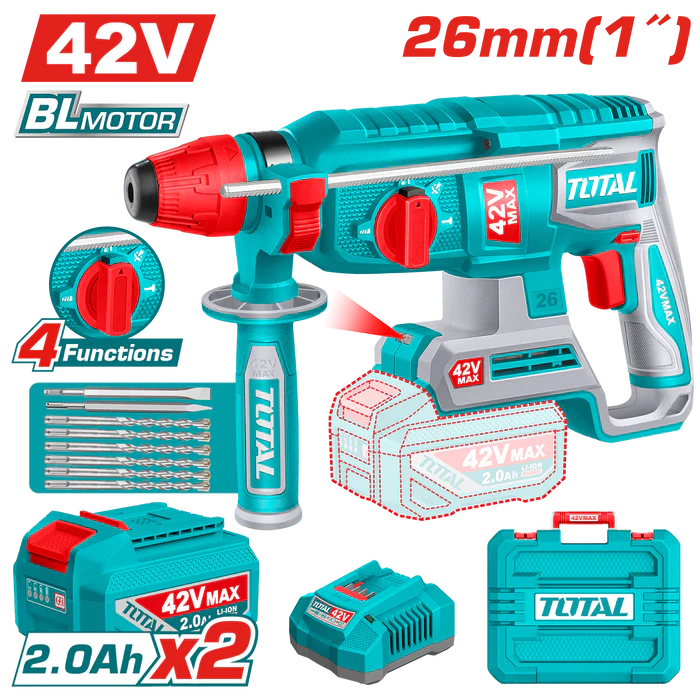 TRHLI422682 هيلتي توتال 42 فولت 26 مم مع 2 بطارية و شاحن - TRHLI422682 - Image 1