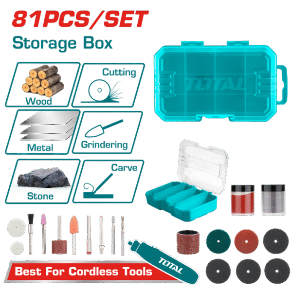 طقم اكسسوارات ميني كرافت 81 قطعة - TAKMG8081