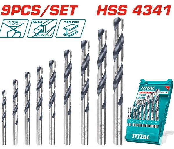 طقم بنط حدادي 9 قطع - TACSD0095