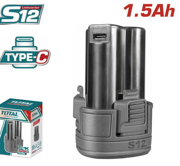 بطارية 12 فولت 1.5 امبير TYPE-C - TBLI12153