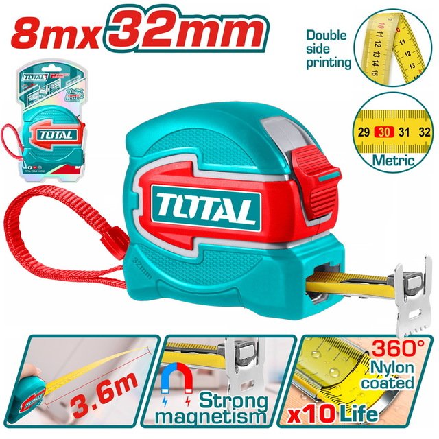 TMT80832M.jpg متر قياس 8م * 32مم كاوتش (متر) - TMT80832M - Image 1