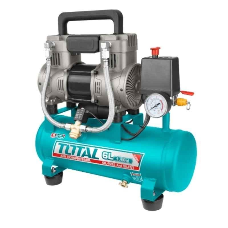 rvse0wFERPnzM-xxlarge.jpg كمبروسر 6 لتر 1.5 حصان صامت بدون زيت - TCS1110062 - Image 1