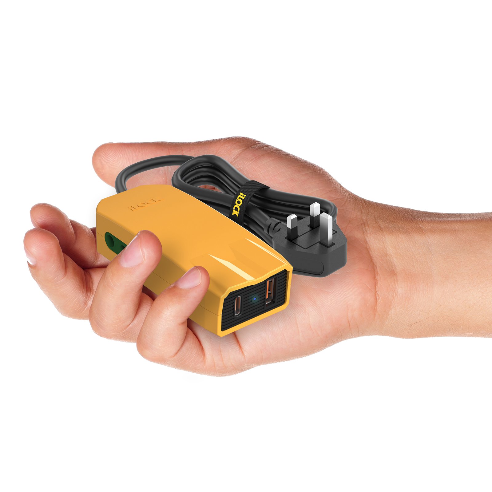 8-Copy-8.jpg سلك 1.5 متر Fast C&A مشترك ميني شاحن برو اي لوك أصفر - Image 1