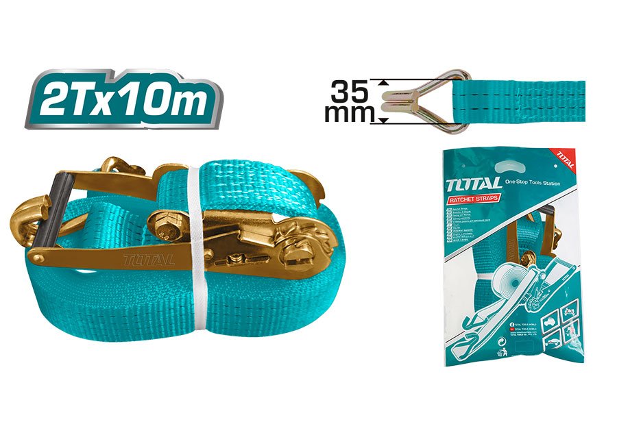 1361d1a20b5aac286197dfa88ce13665.jpg حزام تسليب 2 طن 10 متر - THTRS2101 توتال تولز - Image 1