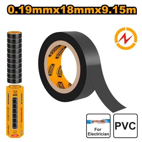 شريط لحام 19 مم اسود انكو - HPET1101