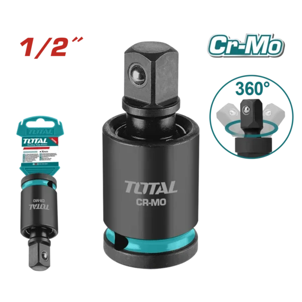وصلة لقم رباط ½ بوصة مفصلية 360 درجة - THIUJ1202 توتال تولز