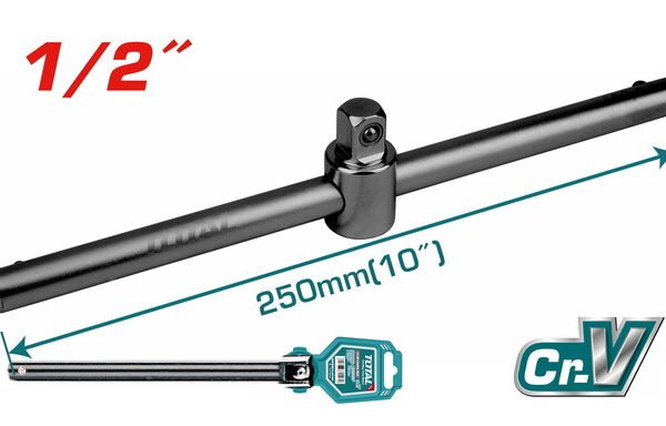 يد لقمة رباط ½ بوصة حرف T متحركة - THTSTB12106 توتال تولز