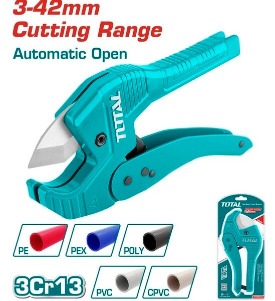 مقص بولي 225 مم توتال - THT53422